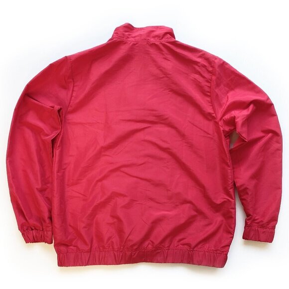 Balera Dancewear Adult Performance Full Zip Jacket Relaxed Fit Red - Picture 6 of 12